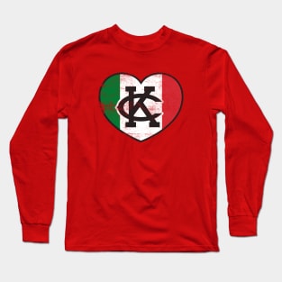 KC Italian Heart Long Sleeve T-Shirt